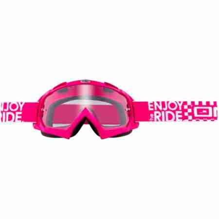 фото 1 Кроссовые маски и очки Мотоочки Oneal B-Flex Launch Pink