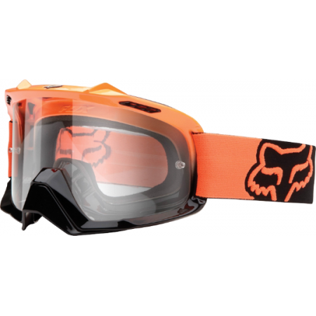 фото 1 Кроссовые маски и очки Мотоочки Fox Air Space Glow Orange Black Fade