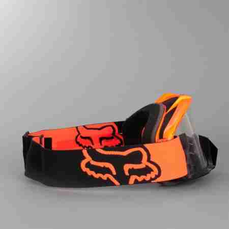 фото 3 Кросові маски і окуляри Мотоокуляри Fox Air Space Glow Orange Black Fade