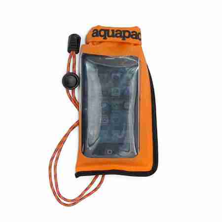 фото 2 Чохли водонепроникні Гермочохол Aquapac 034 Mini Stormproof Phone Case Orange