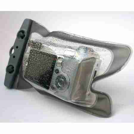 фото 2 Чехлы водонепроницаемые Гермочехол Aquapac Mini Camera Case with Hard Lens Grey(2015)