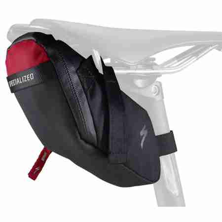 фото 1  Велосумка Specialized Mini Wedgie Seat Bag Black-Red (2016)