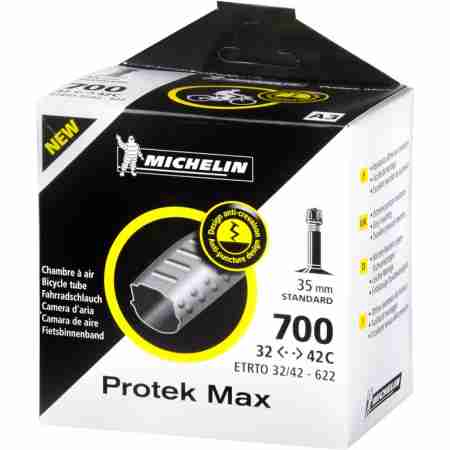фото 1  Велокамера Michelin Trk Std Protek Max A3 28