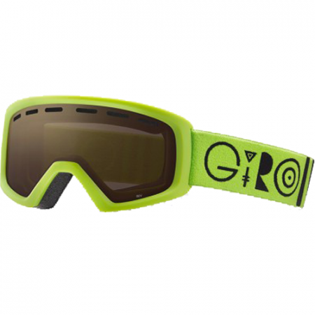 фото 1 Горнолыжные и сноубордические маски Горнолыжная маска Giro Rev Lime-Black Geo Amber Rose 40