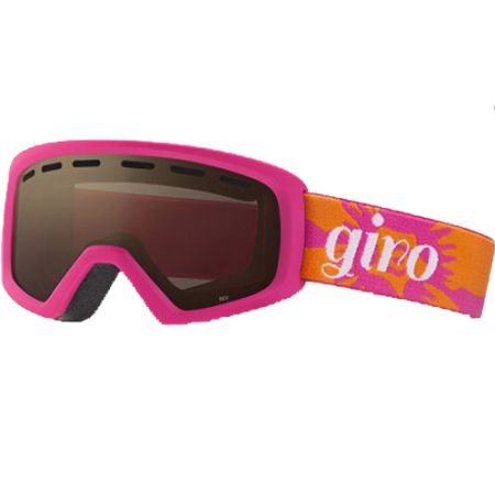 фото 1 Гірськолижні і сноубордические маски Гірськолижна маска Giro Rev Magenta-Flame Flowers Amber Rose 40