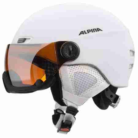 фото 1 Горнолыжные и сноубордические шлемы Горнолыжный шлем Alpina Menga JV Matt White 58-61
