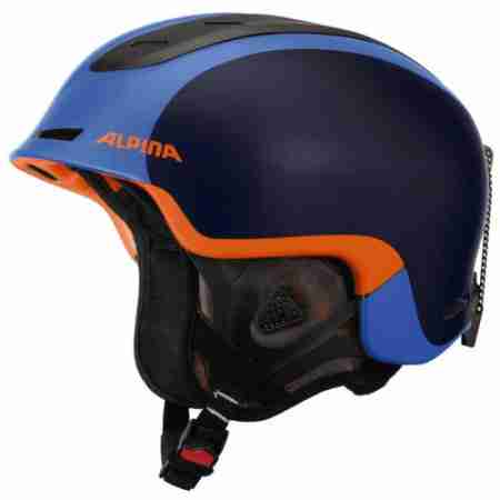 фото 1 Горнолыжные и сноубордические шлемы Горнолыжный шлем Alpina Spine Matt Blue-Orange 55-59