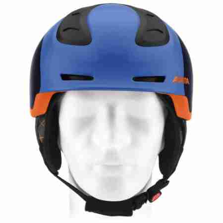 фото 2 Горнолыжные и сноубордические шлемы Горнолыжный шлем Alpina Spine Matt Blue-Orange 55-59