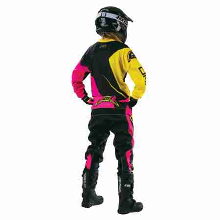 фото 4 Кросовий одяг Мотоджерсі жіноча Oneal Element Racewear Pink-Yellow L