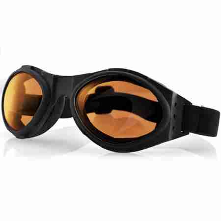 фото 1 Кроссовые маски и очки Мотоочки Bobster Bugeye Black Amber Lens