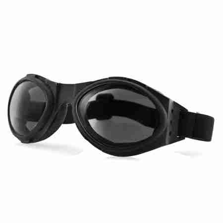 фото 1 Кроссовые маски и очки Мотоочки Bobster Bugeye Black Smoked Lens