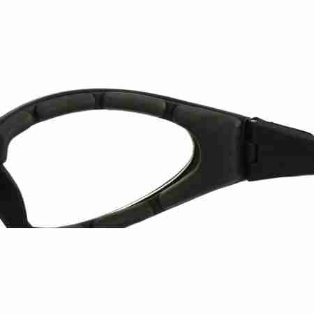 фото 3 Кросові маски і окуляри Мотоокуляри Bobster GXR Anti-Fog Smoked Cyan Mirror Lenses Black