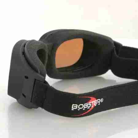 фото 2 Кросові маски і окуляри Мотоокуляри Bobster Piston Amber Lens Black