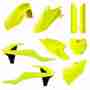фото 1 Заміна пластика на кросові мотоцикли Набір запчастин Polisport Kit Kawasaki KX450F Fluor Yellow