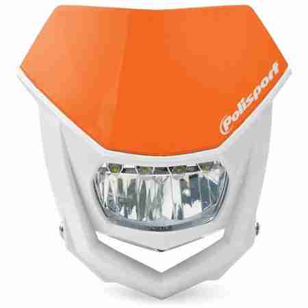фото 1 Фари Передня фара Polisport LED Headlight Halo Orange