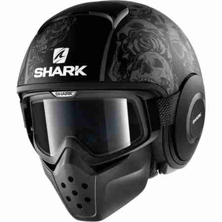 фото 1 Мотошлемы Мотошлем Shark Drak Sanctus Black-Grey Matt XL