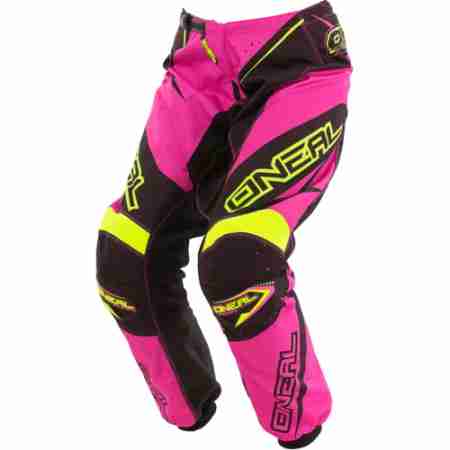 фото 1 Кросовий одяг Мотоштани жіночі Oneal Element Racewear Pink-Yellow 22