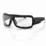 фото 1 Кросові маски і окуляри Окуляри Bobster Trike Gloss Black / Clear Lens