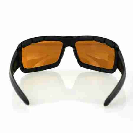 фото 2 Кросові маски і окуляри Окуляри Bobster Trike Gloss Black / Amber Lens