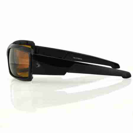 фото 4 Кроссовые маски и очки Очки Bobster Trike Gloss Black / Amber Lens