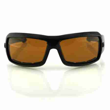 фото 5 Кросові маски і окуляри Окуляри Bobster Trike Gloss Black / Amber Lens