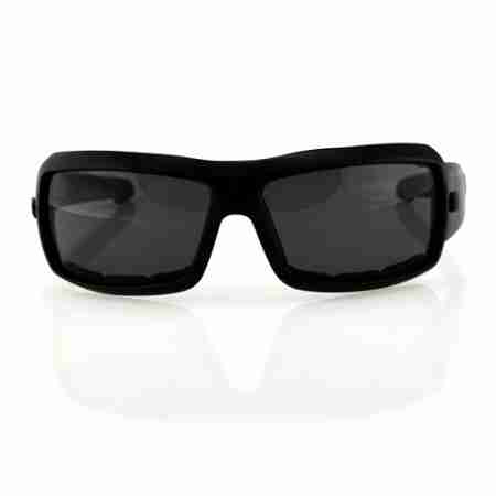 фото 2 Кросові маски і окуляри Окуляри Bobster Trike Gloss Black / Smoke Lens