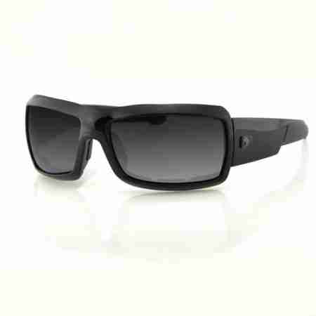 фото 1 Кросові маски і окуляри Окуляри Bobster Trike Gloss Black / Smoke Lens