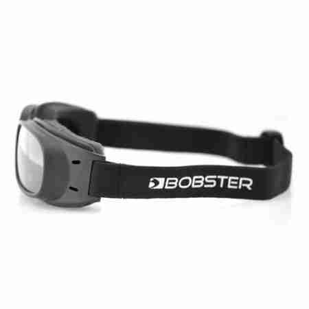 фото 2 Кросові маски і окуляри Мотоокуляри Bobster Piston Matte Black / Smoke Mirror Lens