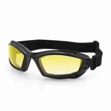 фото 1 Кросові маски і окуляри Мотоокуляри Bobster Bala Matte Black / Yellow Lens