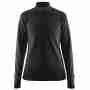 фото 1 Свитера, флис и футболки Флисовая кофта женская Craft Half Zip Micro Fleece Black L (2016)