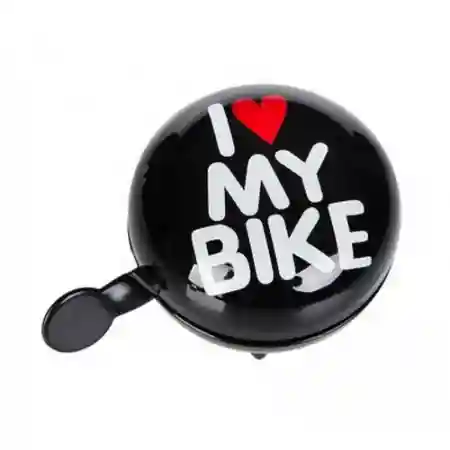 фото 1  Динг-донг Green Cycle GCB-1058S I love my bike 80mm Black