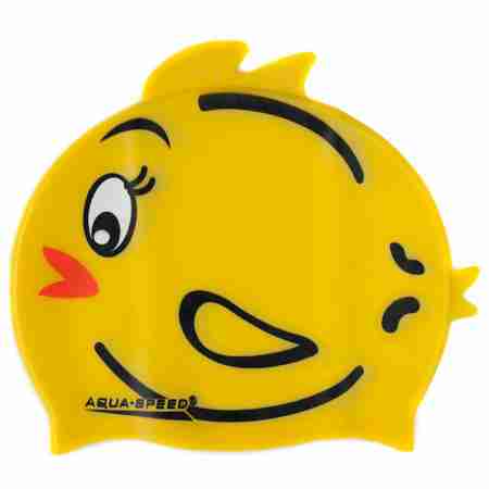фото 1  Шапочка для плавания детская Aqua-Speed Zoo Tweety Yellow One Size