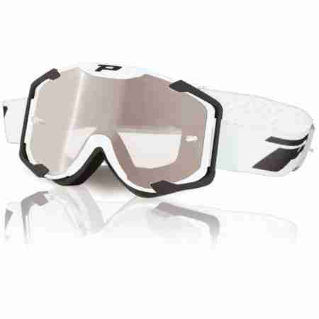 фото 1 Кросові маски і окуляри Мотоокуляри ProGrip Pieces Goggles White-Black