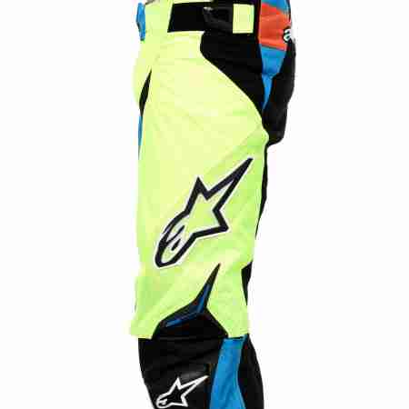 фото 4 Кросовий одяг Мотоштани Alpinestars Techstar Factory Pant Blue-Yellow-Fluorescent Red 34