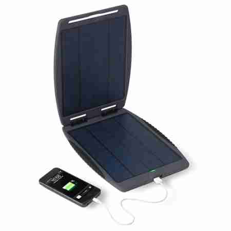 фото 4  Сонячний зарядний пристрій Powertraveller Solargorilla Black