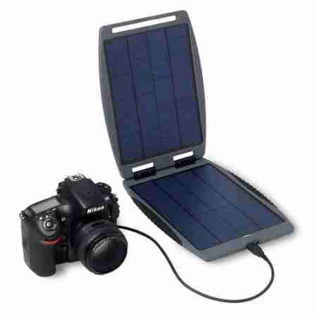 фото 5  Сонячний зарядний пристрій Powertraveller Solargorilla Black