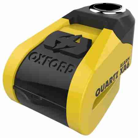 фото 1 Мотозамки Мотозамок Oxford Quartz Alarm XA6 disc lock (6mm pin) Yellow-Black