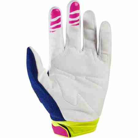 фото 2 Мотоперчатки Мотоперчатки детские Fox Dirtpaw Race Glove Navy-Yellow-White YM (6)