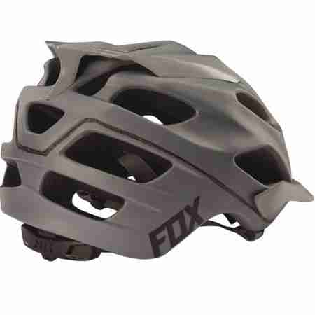 фото 2  Велошлем Fox Flux Solids Helmet Grey L-XL