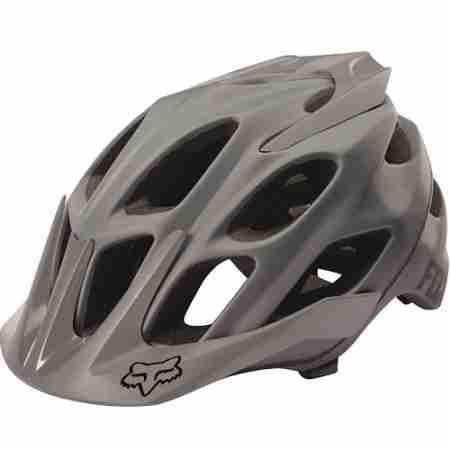 фото 1  Велошлем Fox Flux Solids Helmet Grey L-XL
