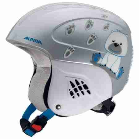 фото 1 Гірськолижні і сноубордические шоломи Гірськолижний шолом дитячий Alpina Carat Ice Bear 51-55