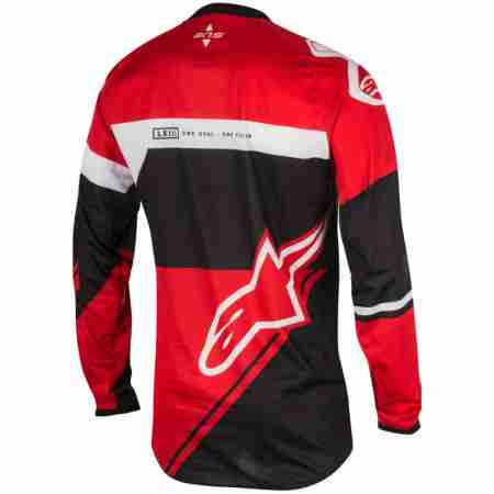 фото 2 Кроссовая одежда Мотоджерси Alpinestars Racer Supermatic Jersey Red-White-Black XL