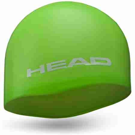 фото 1  Шапочка для плавания Head Silicone Moulded Green