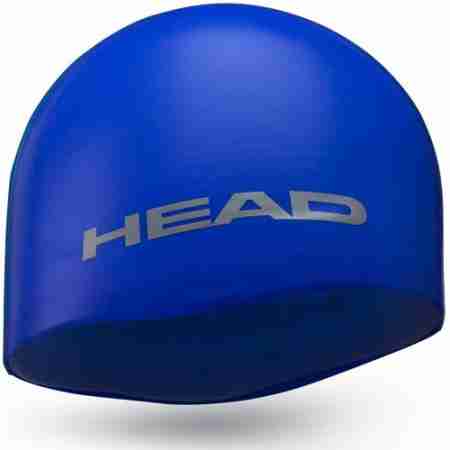 фото 1  Шапочка для плавання Head Silicone Moulded Blue