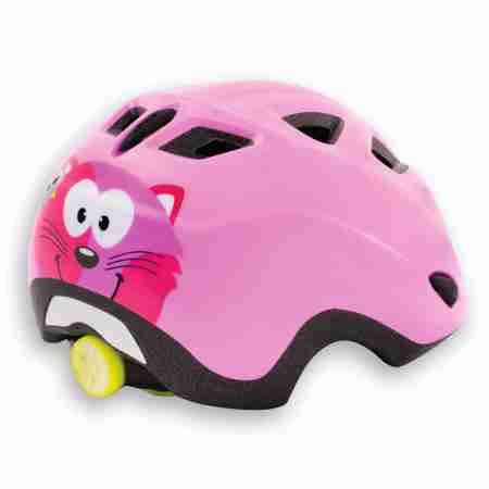 фото 2  Велошлем Met Genio Pink Cat UniSize