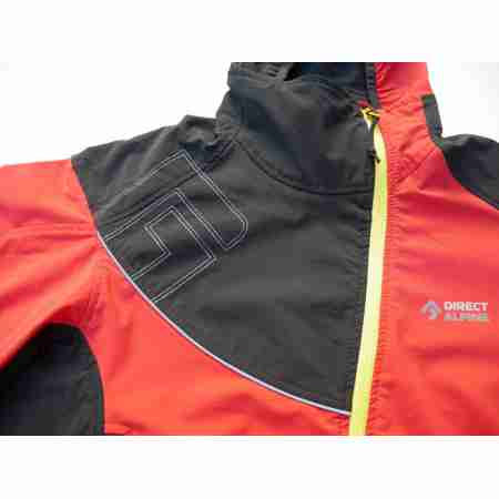 фото 2  Треккинговая куртка Directalpine Dru 3.0 Red-Black L