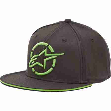 фото 1 Кепки Бейсболка Alpinestars Pinned Custom Flatbill Hat Green S-M