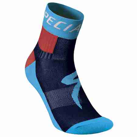 фото 1  Велошкарпетки Specialized RBX Comp Socks Neon Blue-Red S