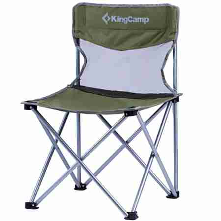 фото 1  Розкладне крісло Kingcamp Compact Chair in Steel M Dark Green