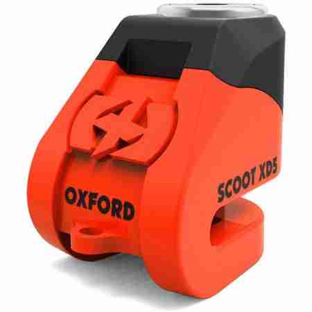 фото 1 Мотозамки Мотозамок Oxford Scoot XD5 Orange LK261